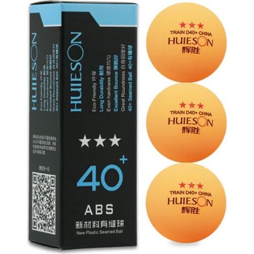 3pcs Pingpong Balls Table Tennis Professional Accessories ABS For Training Sports &T8