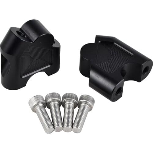 NiceCNC Handlebar Riser Mount Back for Suzuki GSF 1250S SV650 SV1000 DL250 GW250 Handlebar Riser Mount Clamp Back Adaptor