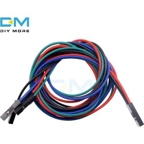 4Pin 70cm Cable set Female-Female Jumper Wire for Arduino 3D Printer Reprap AL