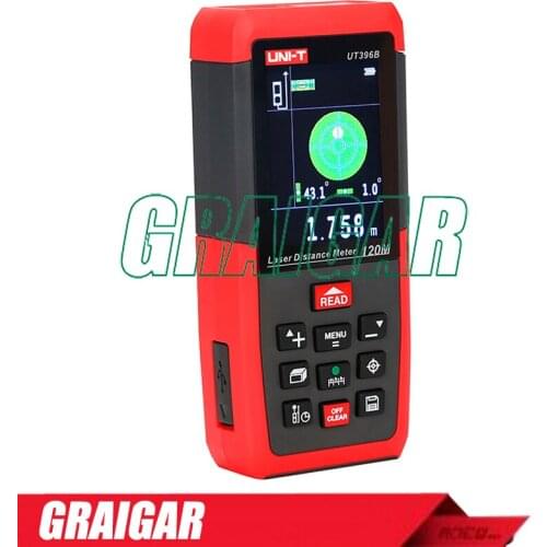 Brand New UNI-T UT396B New Professional Laser Distance Meters 0.05-80m/120m Operating Temperature 0~40 portable