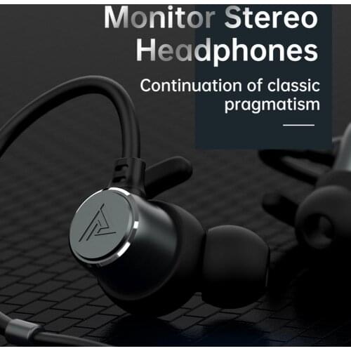 QKZ SK4 Earphone In-ear Universal with Mic 3.5mm HiFi Stereo Bass Wired Earbuds Headset for Monitor