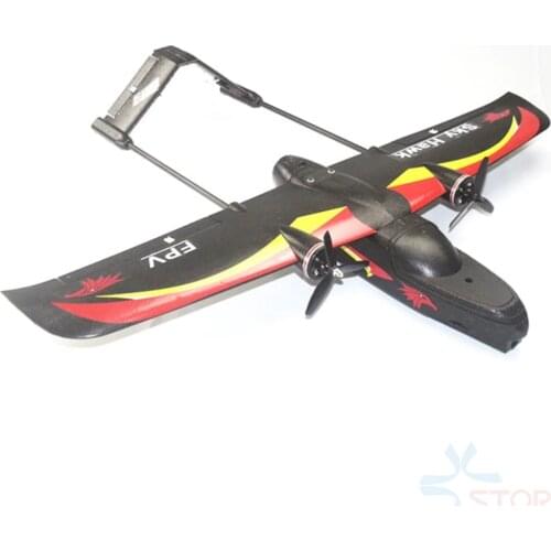 SKY HAWK V2 940mm Wingspan EPP Double Motor Device FPV RC Airplane Kit/PNP Black Electric RC Glider