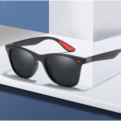 Polarized Sunglasses Men Classic Square Frame Sports Sunglasses Men Polaroid Outdoor Driving Sun Glasses Women Shade Male UV400