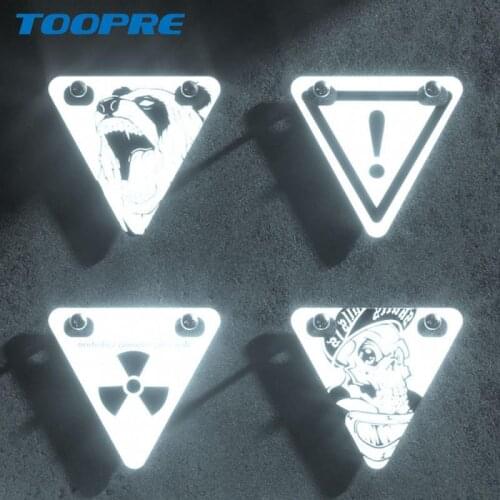 Reflective Tape Bike Accessories Bicycle Stickers Cycling Reflective Sticker Highlight Warning Reflector Magnetic Safety Logo