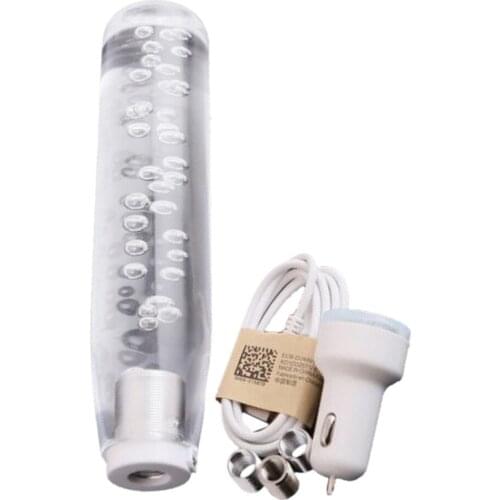 Universal 7color LED Light Direct Screw On Manual Auto Gear Shift Knob 7.8"