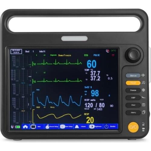 Veterinary capnograph Vital sign monitor with ETCO2 sensor