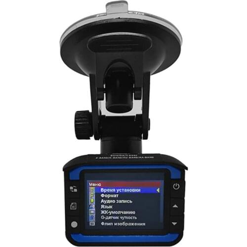 Car DVR Dash Camera English Russian Speed Voice Alert VG3 2 in 1 Radar Detector for Outdoor Personal Car Decoration