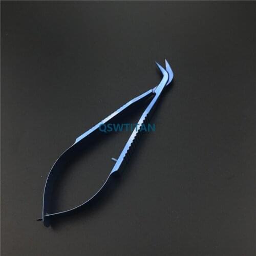 1pcs ophthalmic Side elbow Eye scissors ophthalmic surgical tool