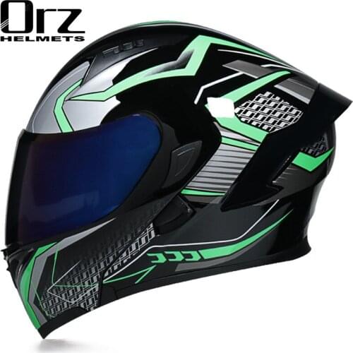 2 gifts DOT Flip Up electric Motorcycle Helmets Full Face motorbike Helmets motocross bike Helmet