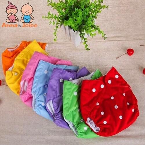 5 diapers+10 inserts Baby fraldas Adjustable Diaper Washable cloth diaper Nappy Diaper snap Waterproof
