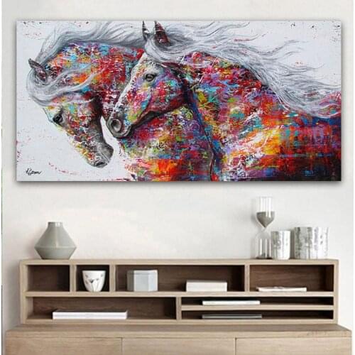 5d diy diamond painting cross stitch running horse full drill Diamond Embroidery mosaic oil painting wall art home decor