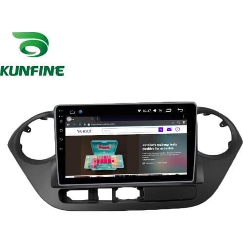 Android 10.0 Octa Core Car DVD GPS Navigation Player Deckless Car Stereo For HYUNDAI I10 2013-2017 RHD LHD Radio Dvice