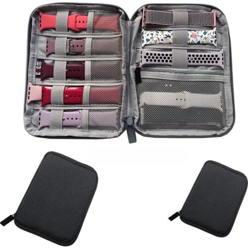 Travel Pouch Box Correas Multifunction Portable Watch Strap Organizer Watch Band Box Storage Bag for Travel