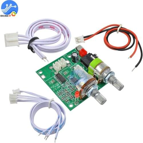 DC 5V 20W 2.1 Dual Channel Class D Audio Amplifier 3D Surround Stereo Digital Power Amplifier Board AMP Module For Arduino