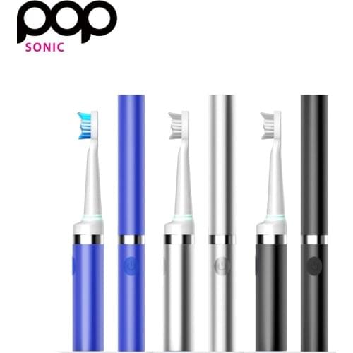 POP Battery Electric Toothbrush Slim Portable Travel Sonic POP SONIC The Go Everywhere Sonic Toothbrush Go Sonic Toothbrush