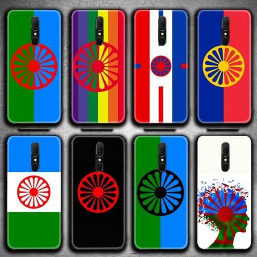 Romani roma flag Phone Case For Oppo A5 A9 2020 Reno2 z Renoace 3pro A73S A71 F11