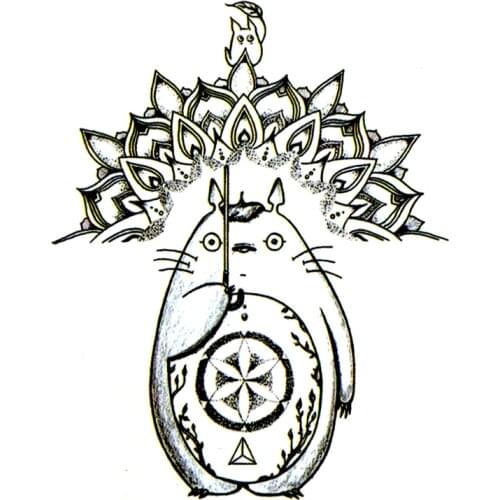 Cute Mole Mouse Waterproof Temporary Tattoo Sticker maquiagem Fake Tattoo Animals The flash Kids Tatoo Stickers Cheap Stuff