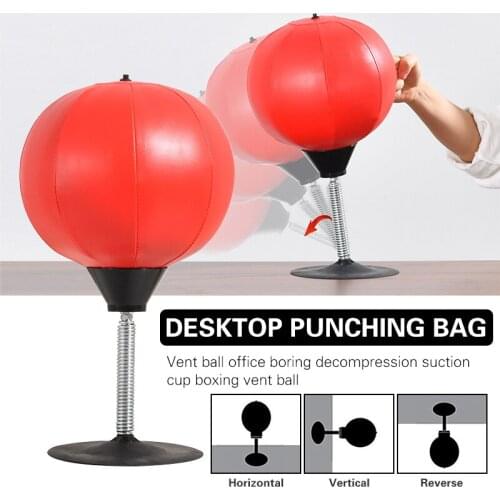 PU Leather Muay Boxing Ball Gym Fitness Training Taekwondo Karate Speed ​​Reflex Punching Target