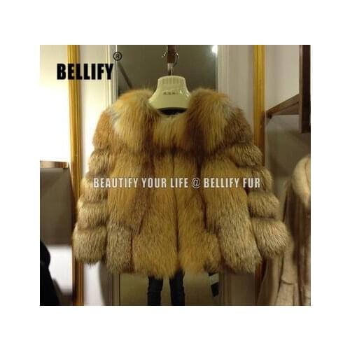 Best Selling Russian Style Natural red fox fur coats ,. Luxury genuine silver fox fur jackest for women wholesale