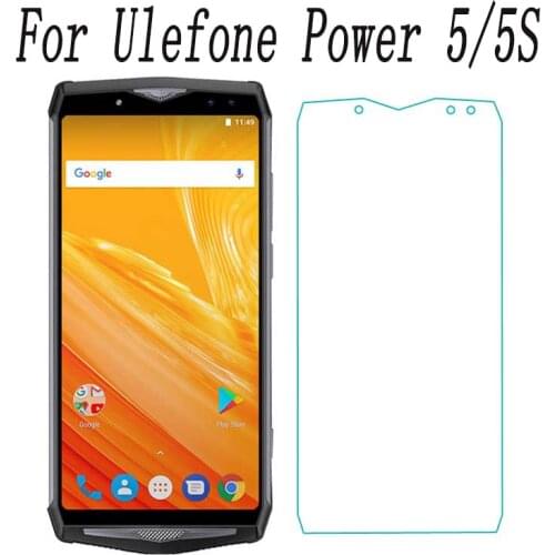 Smartphone Tempered Glass for Ulefone Power 5 5S power5 6.0" Explosion-proof Protective Film Screen Protector cover phone