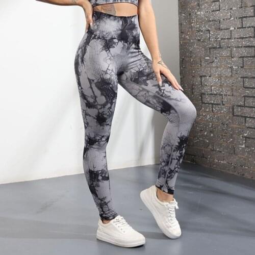 Women Yoga Pants Sports Running Sportswear Stretchy Lifting Fitness Leggings Seamless Athletic Gym Exercise Pants Tights