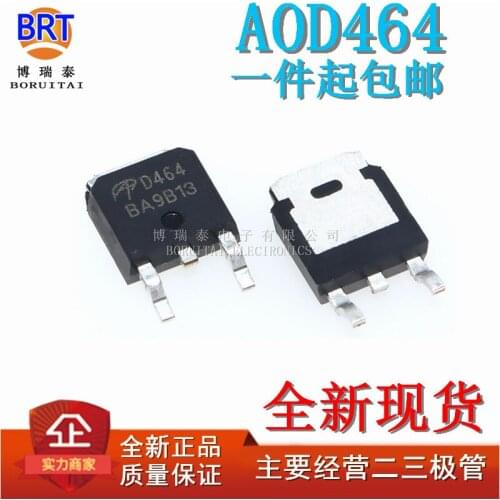 10pcs/lot New AOD464 D464 40a105v to-252