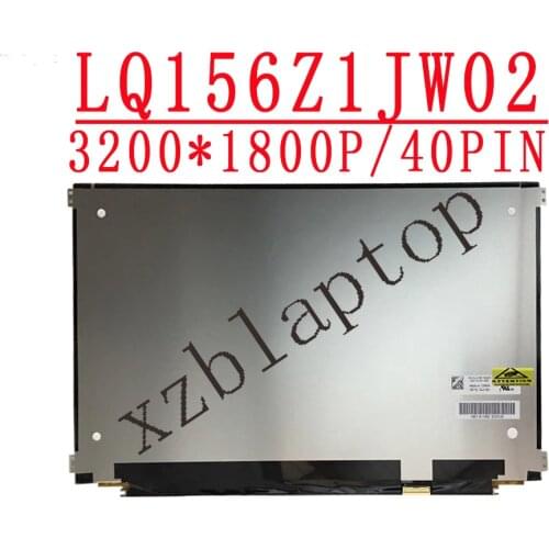 15.6" LCD Display 3200*1800 40 Pins IPS for Dell Precision M4800 0JJ74H JJ74H Laptop Lcd Screen LQ156Z1JW02