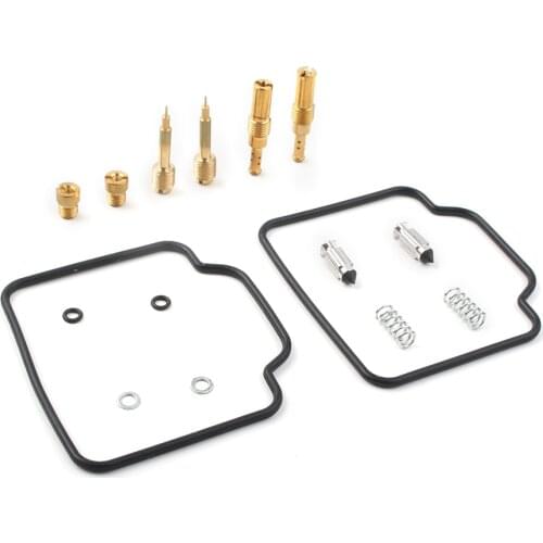 2 Sets Motorbike Carburetor Repair Rebuild Kit Needle Gasket Set For Honda Rebel CMX450 1996-1997