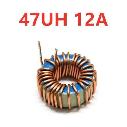 20pcs inductor Winding Magnetic Inductance circular inductors 47UH 12A