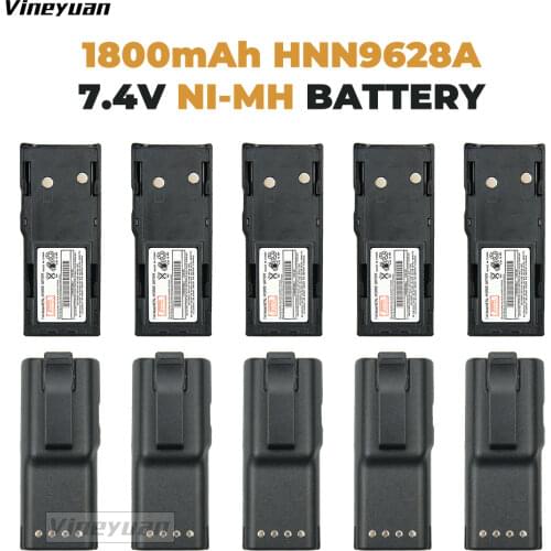 10X GP300 Battery - for Motorola (1800mAh 7.5V NI-MHNICKEL) GTX Radios GP300 P080 MTX638 LCS2000 GTX900 GP88S GP88 MTX638 PRO3