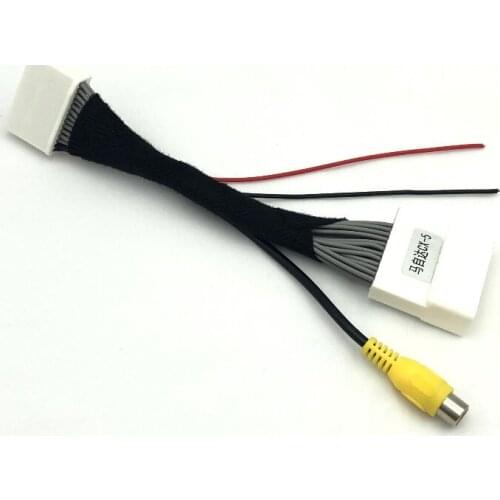 Car screen C28 Connection Cable for Mazda 2 CX-5 2015 2016 Reversing Camera to OEM monitor without Damaging the car Wiring