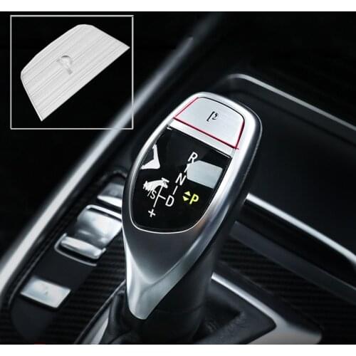 Car Button Decoration Stickers for BMW 3 5 7 Series X3 X5 X6 Car Interior Modification P Button Handbrake