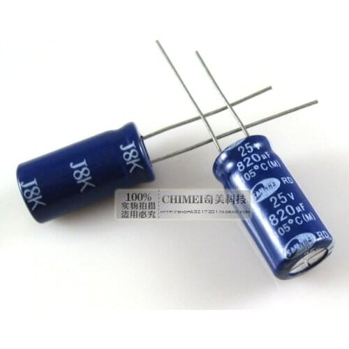Electrolytic capacitor 25V 820UF capacitor