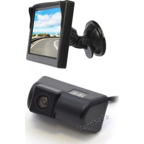Vardsafe VS302S Reversing Camera & Suction Cup Rear View Monitor for Ford Transit Connect