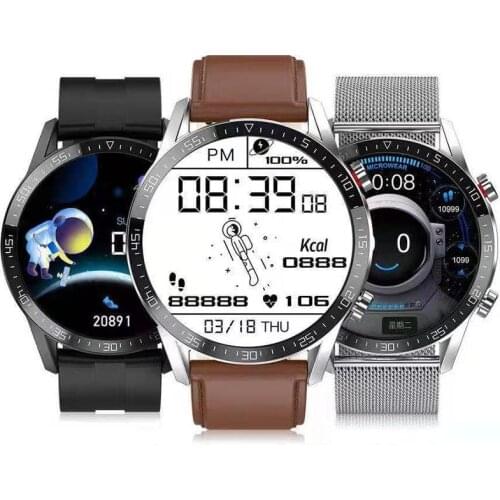 New F5 Smart Bracelet Bi Directional Rotating Dial Heart Rate Music Playing Bluetooth Call Business Smart Watch F5