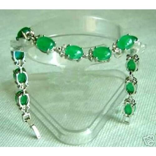Rare green jade bangle bracelet NR