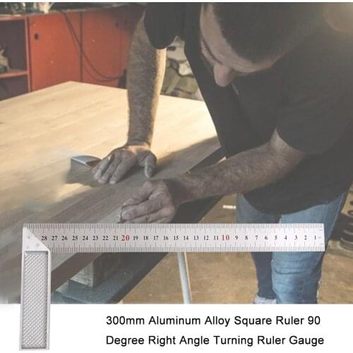 Right Angle Turning Ruler Woodworking Gadget Depth Measurement Woodworking 90 Degree Precision Curved Measuring Tool