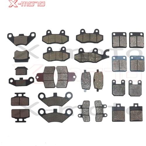 Motorcycle Brake Pads 50cc - 250cc ATV Quad Go Kart most chinese Dirt Pit Bike scooter Hydraulic front rear brake Pads