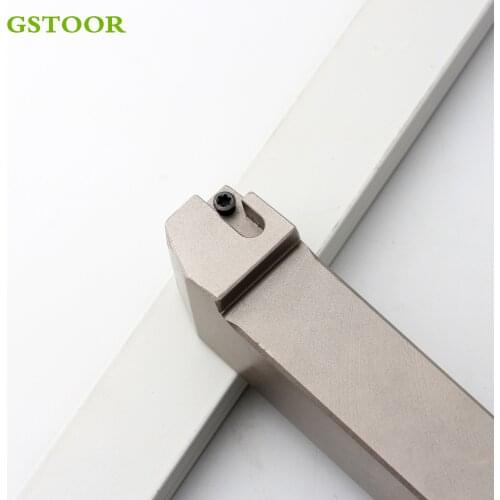 1PC SGESR1616H-D SGEL1616-DF Spring Steel Grooving Toolholder CNC Lathe Cutter Groove Arbor Small diameter end face For GER