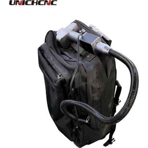 25KG Portable laser cleaning machine for metal / paint / oxidation