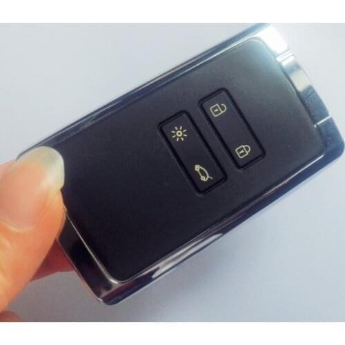 4 Buttons Car Keyless Entry Smart Remote key Shell for Renault Megane 4 Koleos Auto Key Case Fob Replacement