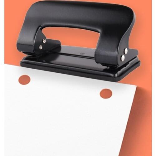 652E Mini Puncher Paper Capacity 20 Sheets Hole Size 6mm Hole Distance 3in Paper Depth 12mm/0.47in Hole Puncher for Paper