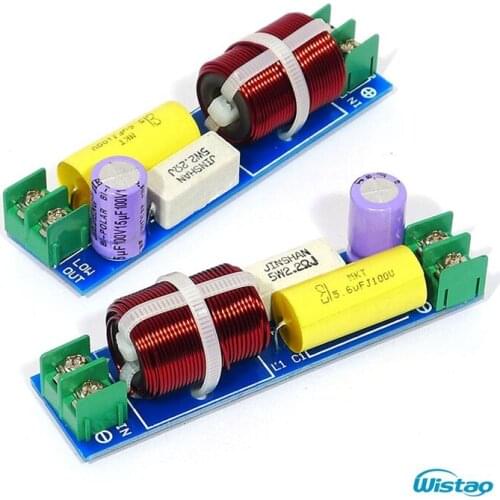 Independent Midrange Car Crossover Crossover-Point 800-6.8kHZ 60W for Car Audio 4-6 inch Mid Speaker Unit HIFI Audio DIY