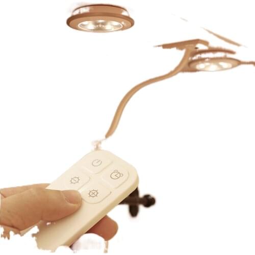 Rechargeable battery wireless remote control led light bulb Free plug connection wiring is not perforated hand to do spot showca