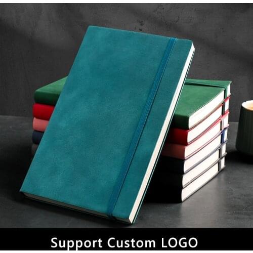 A5 Soft Notebook Imitation Sheepskin Leather Planner Weekly Planner Travelers Notebooks Office School Supplies Business Notepad