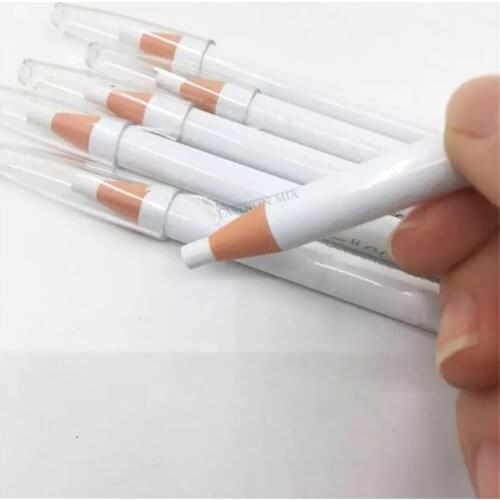 Microblading Eyebrow Pencil Surgical White Eyebrow Tattoo Skin Marker Pen Tattoo Marker Brow Pencil Positioning Accessories tool