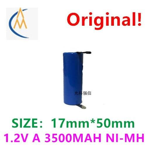 1.2V a 3500mah Ni MH rechargeable electric toothbrush with welding piece instrument circuit equipment toy aircraft model