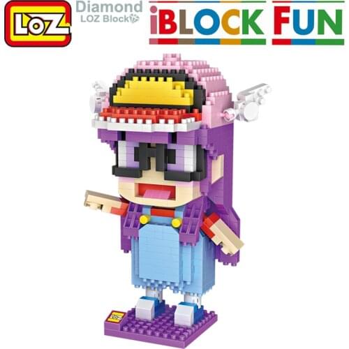 LOZ Building Blocks Toy Arale Dr Slump Action Figure Toy Diamond Model Toys 700Pcs Gift For Age Children 14+ Offical Authorized