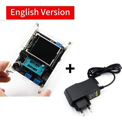 Multifunctional Tester GM328 Transistor Tester Diode Capacitance ESR Voltage Frequency Meter PWM Square Wave Signal Generator