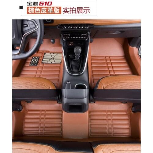 Myfmat custom foot leather car floor mats for SKODA Kodiaq Spaceback NEW SUPURB Superb Combi fashion free shipping classy cozy